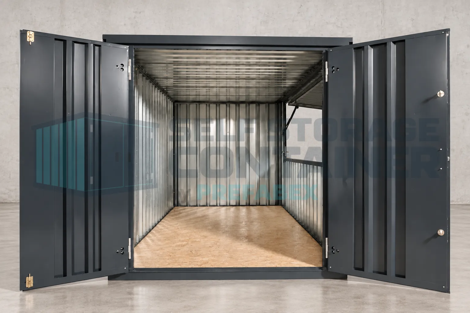 4 × 2 m Flat-Pack Kiosk (4)